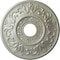 Ekena Millwork Valletta Ceiling Medallion (Fits Canopies up to 3 1/2"), 18"OD x 3 1/2"ID x 1"P, Flash Copper CM18VLFCS - alternate 1